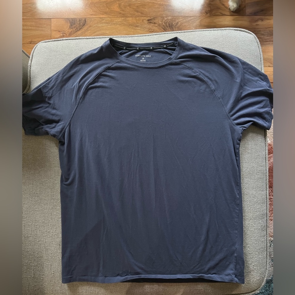 Kenneth Cole Blue Short Sleeve Tee